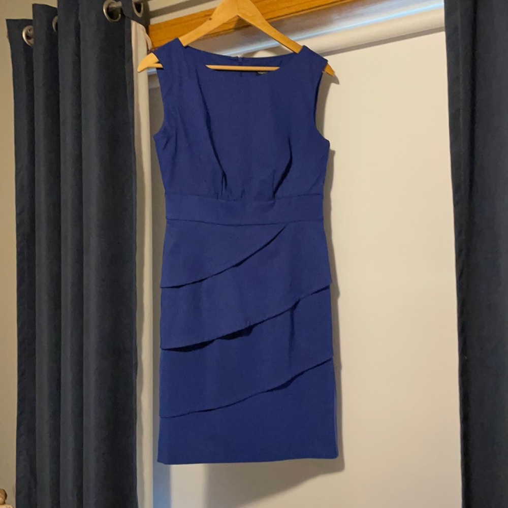 Very nice professional dress royal blue